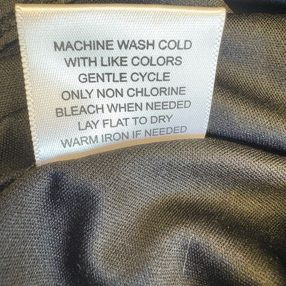 L.A. Hearts Black White Fit Flare Skater Mini Cutout back Dress size Medium - Picture 6 of 9